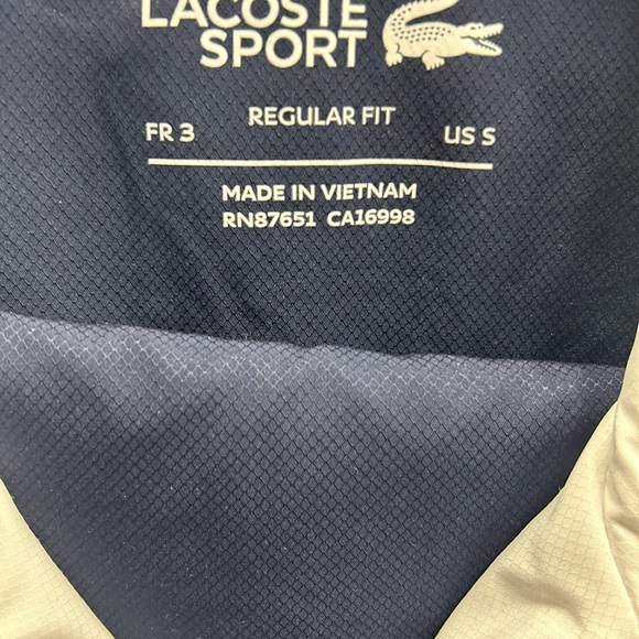 Last Ones Lacoste Men’s Taffeta Tennis Jacket + Pants - NWT - Picture 2 of 5